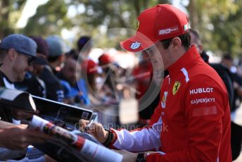 World © Octane Photographic Ltd. Formula 1 – Australian GP. Scuderia Ferrari SF90 – Charles Leclerc. Thursday 14th Melbourne, Australia. Thursday 14th March 2019.