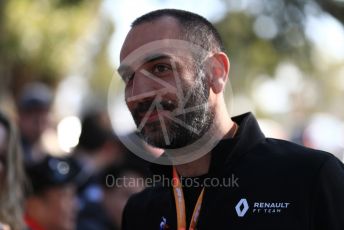 World © Octane Photographic Ltd. Formula 1 - Australian GP - Wednesday. Cyril Abiteboul - Managing Director of Renault Sport Racing Formula 1 Team. Albert Park, Melbourne, Australia. Thursday 14th March 2019