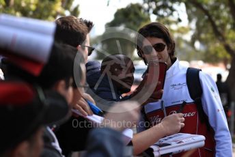 World © Octane Photographic Ltd. Formula 1 – Australian GP. Alfa Romeo Racing C38 – Antonio Giovinazzi. Thursday 14th Melbourne, Australia. Thursday 14th March 2019.