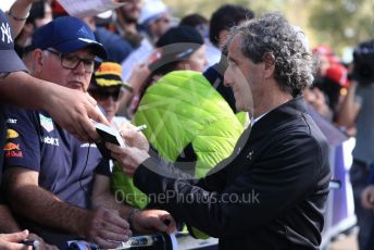 World © Octane Photographic Ltd. Formula 1 - Australian GP - Wednesday. Alain Prost – Special Advisor to Renault Sport Formula 1 Team. Albert Park, Melbourne, Australia. Thursday 14th March 2019