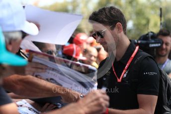 World © Octane Photographic Ltd. Formula 1 – Australian GP. Rich Energy Haas F1 Team VF19 – Romain Grosjean. Thursday 14th Melbourne, Australia. Thursday 14th March 2019.