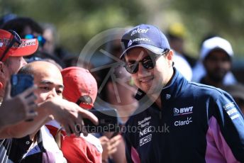 World © Octane Photographic Ltd. Formula 1 – Australian GP. SportPesa Racing Point RP19 - Sergio Perez. Thursday 14th Melbourne, Australia. Thursday 14th March 2019.