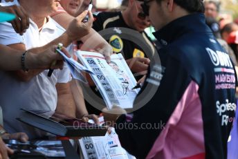 World © Octane Photographic Ltd. Formula 1 – Australian GP. SportPesa Racing Point RP19 - Sergio Perez. Thursday 14th Melbourne, Australia. Thursday 14th March 2019.