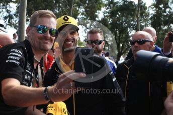 World © Octane Photographic Ltd. Formula 1 – Australian GP. Renault Sport F1 Team RS19 – Daniel Ricciardo. Thursday 14th Melbourne, Australia. Thursday 14th March 2019.