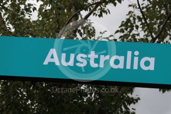 World © Octane Photographic Ltd. Formula 1 – Australian GP. Melbourne Walk Setup. Albert Park, Melbourne, Australia. Wednesday 13th March 2019.