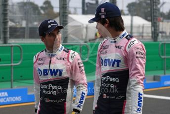 World © Octane Photographic Ltd. Formula 1 – Australian GP. SportPesa Racing Point RP19 - Sergio Perez and Lance Stroll. Albert Park, Melbourne, Australia. Wednesday 13th March 2019.
