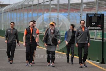 World © Octane Photographic Ltd. Formula 1 – Australian GP. McLaren MCL34 – Carlos Sainz. Albert Park, Melbourne, Australia. Wednesday 13th March 2019.