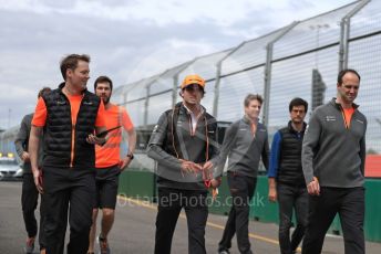 World © Octane Photographic Ltd. Formula 1 – Australian GP. McLaren MCL34 – Carlos Sainz. Albert Park, Melbourne, Australia. Wednesday 13th March 2019.