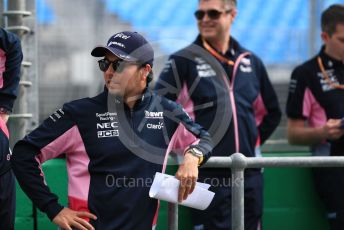 World © Octane Photographic Ltd. Formula 1 – Australian GP. SportPesa Racing Point RP19 - Sergio Perez. Albert Park, Melbourne, Australia. Wednesday 13th March 2019.