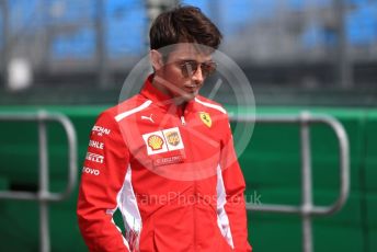 World © Octane Photographic Ltd. Formula 1 – Australian GP. Scuderia Ferrari SF90 – Charles Leclerc. Albert Park, Melbourne, Australia. Wednesday 13th March 2019.