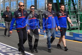 World © Octane Photographic Ltd. Formula 1 – Australian GP. Scuderia Toro Rosso STR14 – Daniil Kvyat. Albert Park, Melbourne, Australia. Wednesday 13th March 2019.