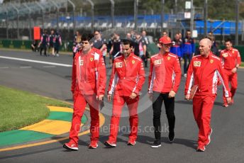 World © Octane Photographic Ltd. Formula 1 – Australian GP. Scuderia Ferrari SF90 – Charles Leclerc. Albert Park, Melbourne, Australia. Wednesday 13th March 2019.