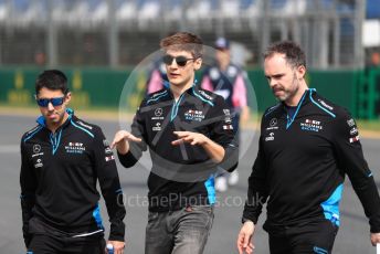 World © Octane Photographic Ltd. Formula 1 – Australian GP. ROKiT Williams Racing – George Russell. Albert Park, Melbourne, Australia. Wednesday 13th March 2019.