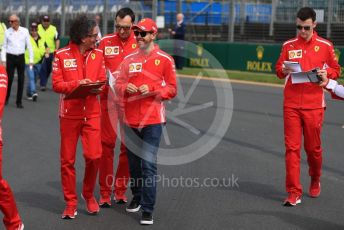 World © Octane Photographic Ltd. Formula 1 – Australian GP. Scuderia Ferrari SF90 – Sebastian Vettel. Albert Park, Melbourne, Australia. Wednesday 13th March 2019.