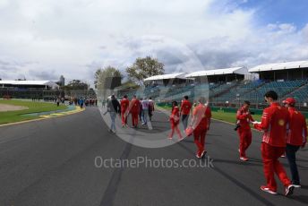 World © Octane Photographic Ltd. Formula 1 - Australian GP - Track Walk. Mattia Binotto – Team Principal of Scuderia Ferrari. Albert Park, Melbourne, Australia. Wednesday 13th March 2019