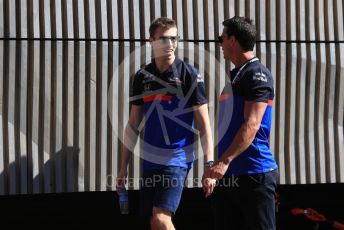 World © Octane Photographic Ltd. Formula 1 – Austrian GP - Paddock. Scuderia Toro Rosso STR14 – Daniil Kvyat. Red Bull Ring, Spielberg, Styria, Austria. Friday 28th June 2019.