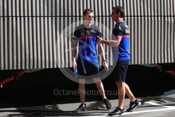 World © Octane Photographic Ltd. Formula 1 – Austrian GP - Paddock. Scuderia Toro Rosso STR14 – Daniil Kvyat. Red Bull Ring, Spielberg, Styria, Austria. Friday 28th June 2019.