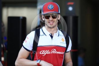 World © Octane Photographic Ltd. Formula 1 – Austrian GP - Paddock. Alfa Romeo Racing C38 – Antonio Giovinazzi. Red Bull Ring, Spielberg, Styria, Austria. Saturday 29th June 2019.