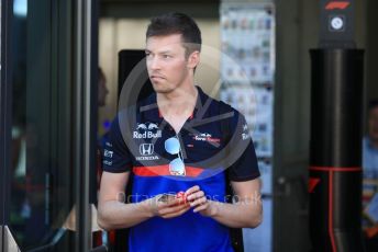 World © Octane Photographic Ltd. Formula 1 – Austrian GP - Paddock. Scuderia Toro Rosso STR14 – Daniil Kvyat. Red Bull Ring, Spielberg, Styria, Austria. Saturday 29th June 2019.