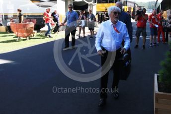 World © Octane Photographic Ltd. Formula 1 – Austrian GP - Paddock. Bernie Ecclestone. Red Bull Ring, Spielberg, Styria, Austria. Saturday 29th June 2019.