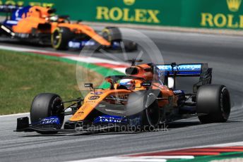 World © Octane Photographic Ltd. Formula 1 – Austrian GP - Practice 2. McLaren MCL34 – Carlos Sainz. Red Bull Ring, Spielberg, Styria, Austria. Friday 28th June 2019.
