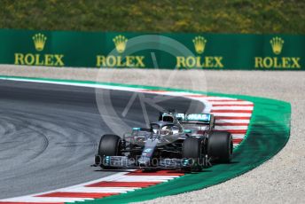 World © Octane Photographic Ltd. Formula 1 – Austrian GP - Practice 2. Mercedes AMG Petronas Motorsport AMG F1 W10 EQ Power+ - Lewis Hamilton. Red Bull Ring, Spielberg, Styria, Austria. Friday 28th June 2019.