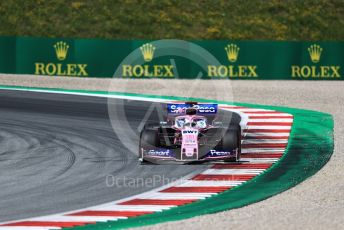 World © Octane Photographic Ltd. Formula 1 – Austrian GP - Practice 2. SportPesa Racing Point RP19 - Sergio Perez. Red Bull Ring, Spielberg, Styria, Austria. Friday 28th June 2019.