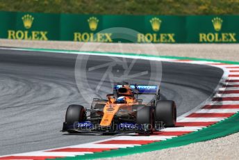 World © Octane Photographic Ltd. Formula 1 – Austrian GP - Practice 2. McLaren MCL34 – Carlos Sainz. Red Bull Ring, Spielberg, Styria, Austria. Friday 28th June 2019.