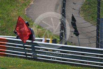 World © Octane Photographic Ltd. Formula 1 – Austrian GP - Practice 2. Red Flag. Red Bull Ring, Spielberg, Styria, Austria. Friday 28th June 2019.
