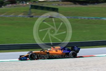 World © Octane Photographic Ltd. Formula 1 – Austrian GP - Practice 2. McLaren MCL34 – Carlos Sainz. Red Bull Ring, Spielberg, Styria, Austria. Friday 28th June 2019.