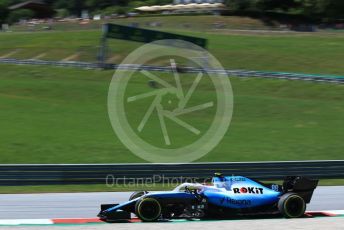 World © Octane Photographic Ltd. Formula 1 – Austrian GP - Practice 2. ROKiT Williams Racing FW42 – Robert Kubica. Red Bull Ring, Spielberg, Styria, Austria. Friday 28th June 2019.