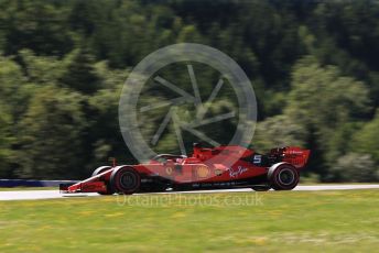 World © Octane Photographic Ltd. Formula 1 – Austrian GP - Practice 2. Scuderia Ferrari SF90 – Sebastian Vettel. Red Bull Ring, Spielberg, Styria, Austria. Friday 28th June 2019.