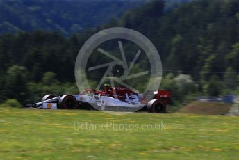 World © Octane Photographic Ltd. Formula 1 – Austrian GP - Practice 2. Alfa Romeo Racing C38 – Antonio Giovinazzi. Red Bull Ring, Spielberg, Styria, Austria. Friday 28th June 2019.
