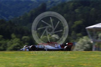 World © Octane Photographic Ltd. Formula 1 – Austrian GP - Practice 2. Alfa Romeo Racing C38 – Kimi Raikkonen. Red Bull Ring, Spielberg, Styria, Austria. Friday 28th June 2019.