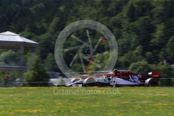World © Octane Photographic Ltd. Formula 1 – Austrian GP - Practice 2. Alfa Romeo Racing C38 – Antonio Giovinazzi. Red Bull Ring, Spielberg, Styria, Austria. Friday 28th June 2019.