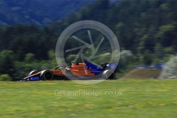 World © Octane Photographic Ltd. Formula 1 – Austrian GP - Practice 2. McLaren MCL34 – Lando Norris. Red Bull Ring, Spielberg, Styria, Austria. Friday 28th June 2019.