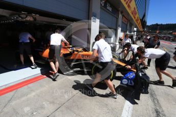 World © Octane Photographic Ltd. Formula 1 – Austrian GP - Practice 3. McLaren MCL34 – Lando Norris. Red Bull Ring, Spielberg, Styria, Austria. Saturday 29th June 2019.