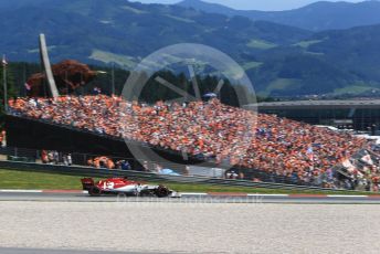 World © Octane Photographic Ltd. Formula 1 – Austrian GP - Qualifying. Alfa Romeo Racing C38 – Kimi Raikkonen. Red Bull Ring, Spielberg, Styria, Austria. Saturday 29th June 2019.