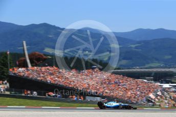 World © Octane Photographic Ltd. Formula 1 – Austrian GP - Qualifying. ROKiT Williams Racing FW 42 – George Russell. Red Bull Ring, Spielberg, Styria, Austria. Saturday 29th June 2019.