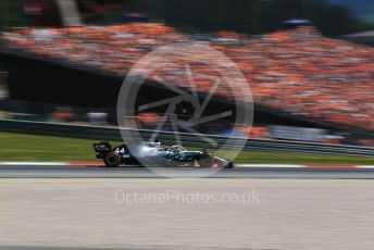 World © Octane Photographic Ltd. Formula 1 – Austrian GP - Qualifying. Mercedes AMG Petronas Motorsport AMG F1 W10 EQ Power+ - Lewis Hamilton. Red Bull Ring, Spielberg, Styria, Austria. Saturday 29th June 2019.