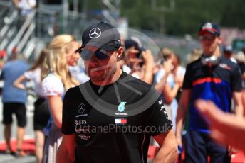 World © Octane Photographic Ltd. Formula 1 – Austrian GP - Drivers Parade. Mercedes AMG Petronas Motorsport AMG F1 W10 EQ Power+ - Valtteri Bottas. Red Bull Ring, Spielberg, Styria, Austria. Sunday 30th June 2019