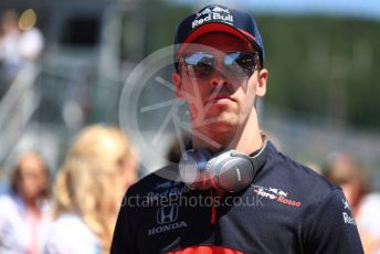 World © Octane Photographic Ltd. Formula 1 – Austrian GP - Drivers Parade. Scuderia Toro Rosso STR14 – Daniil Kvyat. Red Bull Ring, Spielberg, Styria, Austria. Sunday 30th June 2019
