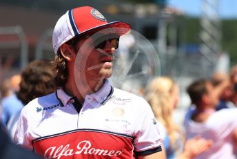 World © Octane Photographic Ltd. Formula 1 – Austrian GP - Drivers Parade. Alfa Romeo Racing C38 – Antonio Giovinazzi. Red Bull Ring, Spielberg, Styria, Austria. Sunday 30th June 2019