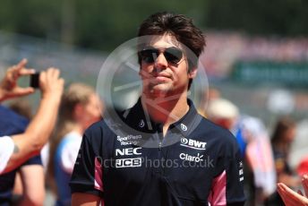 World © Octane Photographic Ltd. Formula 1 – Austrian GP - Drivers Parade. SportPesa Racing Point RP19 – Lance Stroll. Red Bull Ring, Spielberg, Styria, Austria. Sunday 30th June 2019