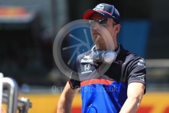 World © Octane Photographic Ltd. Formula 1 – Austrian GP - Drivers Parade. Scuderia Toro Rosso STR14 – Daniil Kvyat. Red Bull Ring, Spielberg, Styria, Austria. Sunday 30th June 2019