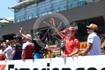 World © Octane Photographic Ltd. Formula 1 – Austrian GP - Drivers Parade. Scuderia Ferrari SF90 – Charles Leclerc. Red Bull Ring, Spielberg, Styria, Austria. Sunday 30th June 2019
