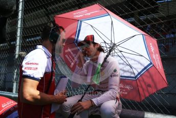 World © Octane Photographic Ltd. Formula 1 – Austrian GP - Grid. Alfa Romeo Racing C38 – Antonio Giovinazzi. Red Bull Ring, Spielberg, Styria, Austria. Sunday 30th June 2019