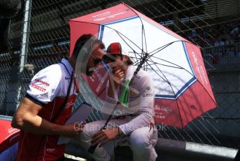 World © Octane Photographic Ltd. Formula 1 – Austrian GP - Grid. Alfa Romeo Racing C38 – Antonio Giovinazzi. Red Bull Ring, Spielberg, Styria, Austria. Sunday 30th June 2019