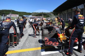 World © Octane Photographic Ltd. Formula 1 – Austrian GP - Grid. Aston Martin Red Bull Racing RB15 – Pierre Gasly. Red Bull Ring, Spielberg, Styria, Austria. Sunday 30th June 2019