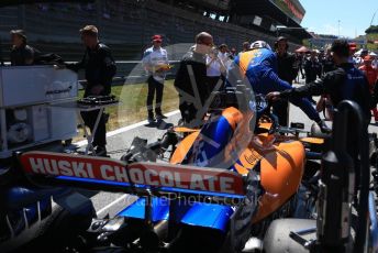 World © Octane Photographic Ltd. Formula 1 – Austrian GP - Grid. McLaren MCL34 – Carlos Sainz. Red Bull Ring, Spielberg, Styria, Austria. Sunday 30th June 2019